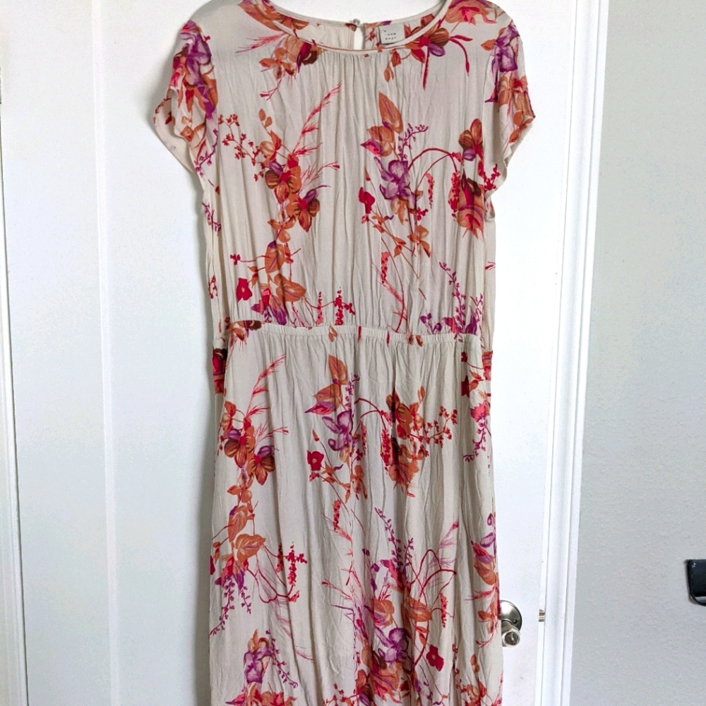 Target midi floral dress